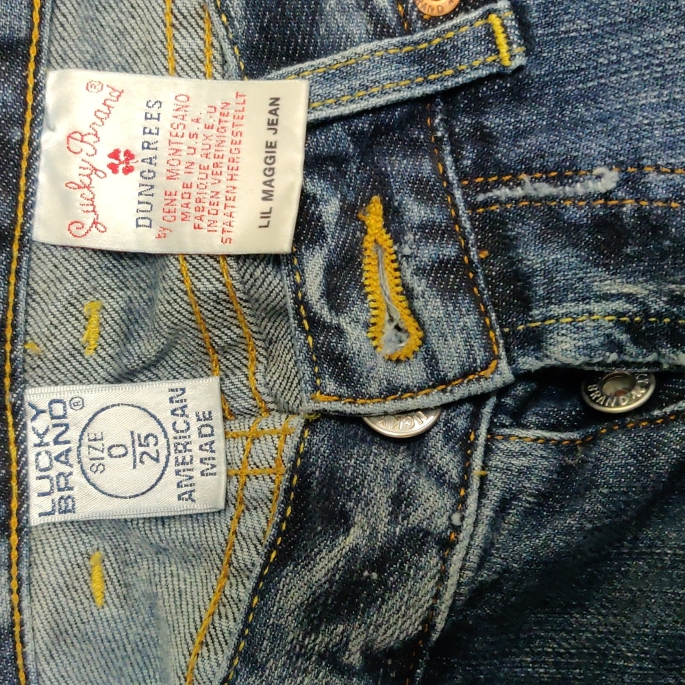 Lucky brand size 25 excellent condition jeans. - Picture 3 of 4